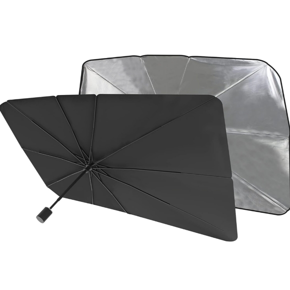 BrellaShield Car & Truck Umbrella Style Pop-Up Sun Shield - Picture 2 of 6